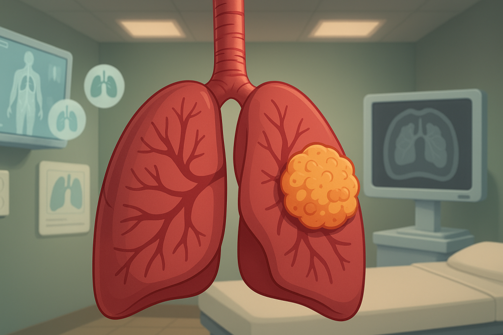 câncer de pulmão em estágio inicial